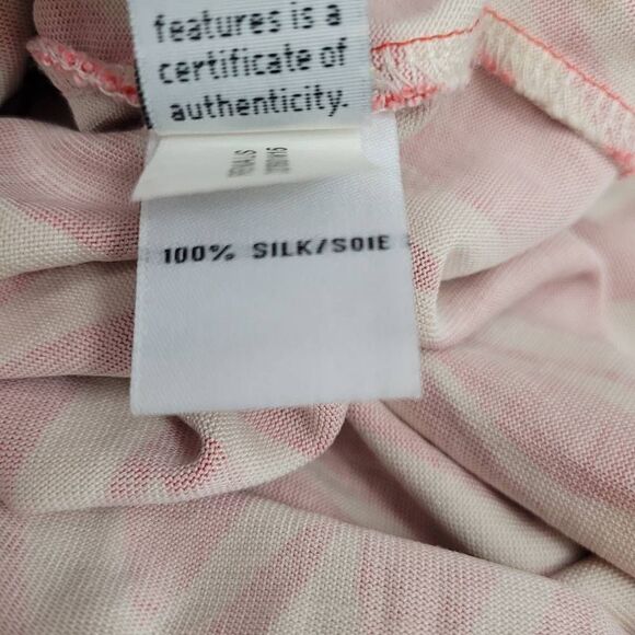 Diane Von Furstenberg Reina Ikat Print Silk Long Sleeve Tunic Dress Sz 10 Jersey - Picture 7 of 14